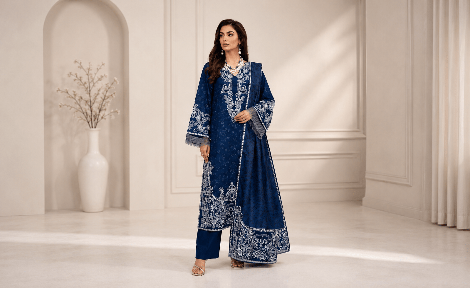 Readymade Pakistani Suits (Fully Stitched) Starting @ Rs.1050/-
