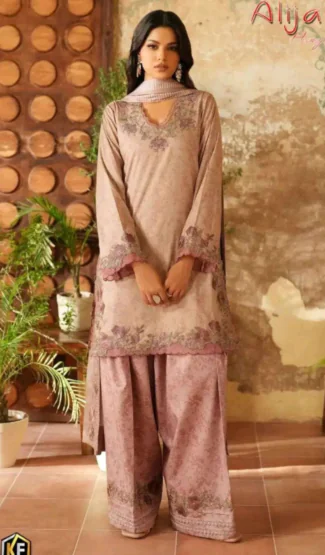 Readymade Pakistani Suit (XL-Size)