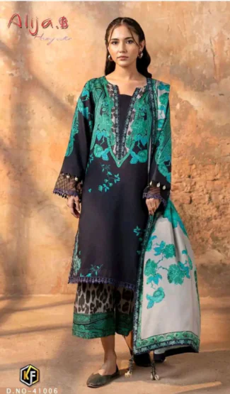 Readymade Pakistani Suit (XL-Size)