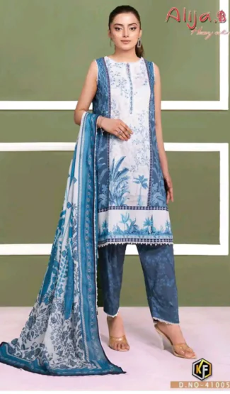 Readymade Pakistani Suit (XL-Size)